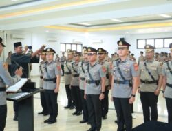 Kapolres Bogor Pimpin Upacara Sertijab Wakapolres, Kabag Ops, Para Kasat, dan Kapolsek serta Kenaikan Pangkat Pengabdian TMT 1 Februari 2025