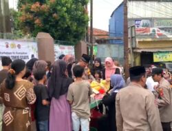 Kapolsek Jasinga Bersama Jajaran Turun Langsung Berbagi Takjil Dan Giat Buka Bersama Serta Santunan Anak Yatim