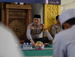 Polres Bogor Gelar Tarawih Dan Buka Bersama Di Masjid Al Muhajirin, Bersama Anak Yatim Dan Personil Jajaran
