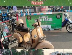 Aksi Sosial Komunitas Scooter Cibinong Bersatu Menyemarakkan Ramadhan