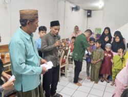 Media MetroJabar Gelar Bukber dan Santunan Yatim