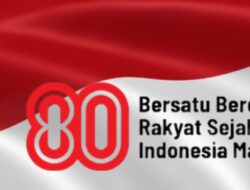 HUT RI ke – 80 Pemerintah Pusat Mengusung Tema “Bersatu Berdaulat, Rakyat Sejahtera, Indonesia Maju”