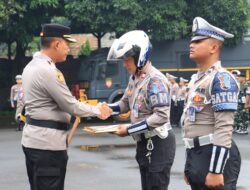 Kapolres Bogor AKBP Rio Wahyu Anggoro, S.H., S.I.K., M.H., Pimpin Apel Gelar Pasukan Operasi Patuh Lodaya 2025