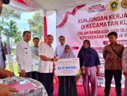 Wabup Ade Ruhandi Tinjau Rangkaian Peringatan Kemerdekaan di Klapanunggal