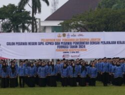 BKPSDM Kabupaten Bogor Selenggarakan Kegiatan Pelantikan CPNS dan PPPK Formasi Tahun 2024