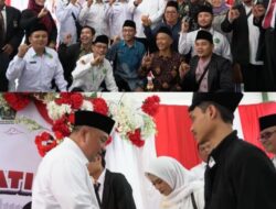Rudy Susmanto Berikan Kebahagiaan, 53 Pasangan Nikah Gratis