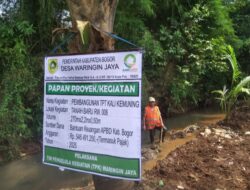 Pemdes Waringin Jaya Realisasikan Bantuan Keuangan Tahun Anggaran 2025