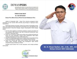 Ketum IWOI: Pencabutan ID Card Wartawan Bisa Rusak Iklim Demokrasi