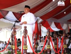 Bupati Bogor, Rudy Susmanto Pimpin Upacara Hari Santri Nasional 2025