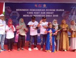 KMP Kelurahan Cilendek Barat Gelar Bazar dan Santuni Yatim