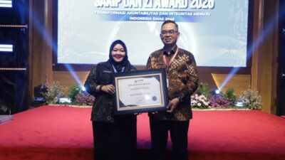 RSUD Bakti Pajajaran Raih Penghargaan Kategori Zona Integritas Wilayah Bebas dari Korupsi