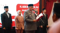 Lantik 24 Pejabat Eselon III dan IV, Rudy Susmanto:  Jabatan itu Amanah Harus Dijalankan Penuh Integritas
