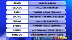 Jadwal SIM Keliling Bulan April Satpas Polres Bogor