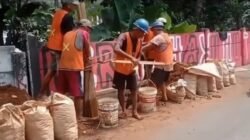 Pemdes Cadas Ngampar Pastikan Aktivitas Galian PLN Telah Dimusyawarahkan, Warga dan Pengguna Jalan Diminta Tetap Utamakan Keselamatan