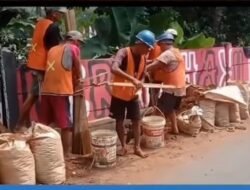 Pemdes Cadas Ngampar Pastikan Aktivitas Galian PLN Telah Dimusyawarahkan, Warga dan Pengguna Jalan Diminta Tetap Utamakan Keselamatan