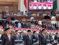 Ketua DPRD Kabupaten Bogor Pimpin Rapat Paripurna Istimewa, Dengarkan Pidato Presiden